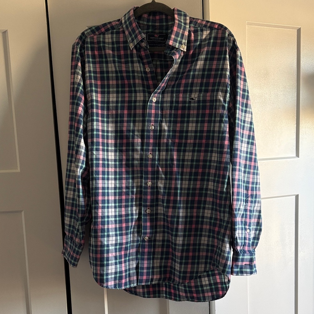 Vineyard Vines Men's Classic Fit Tucker Shirt - Performance